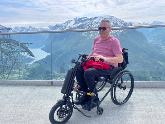 power assist wheelchair attachment Norway 