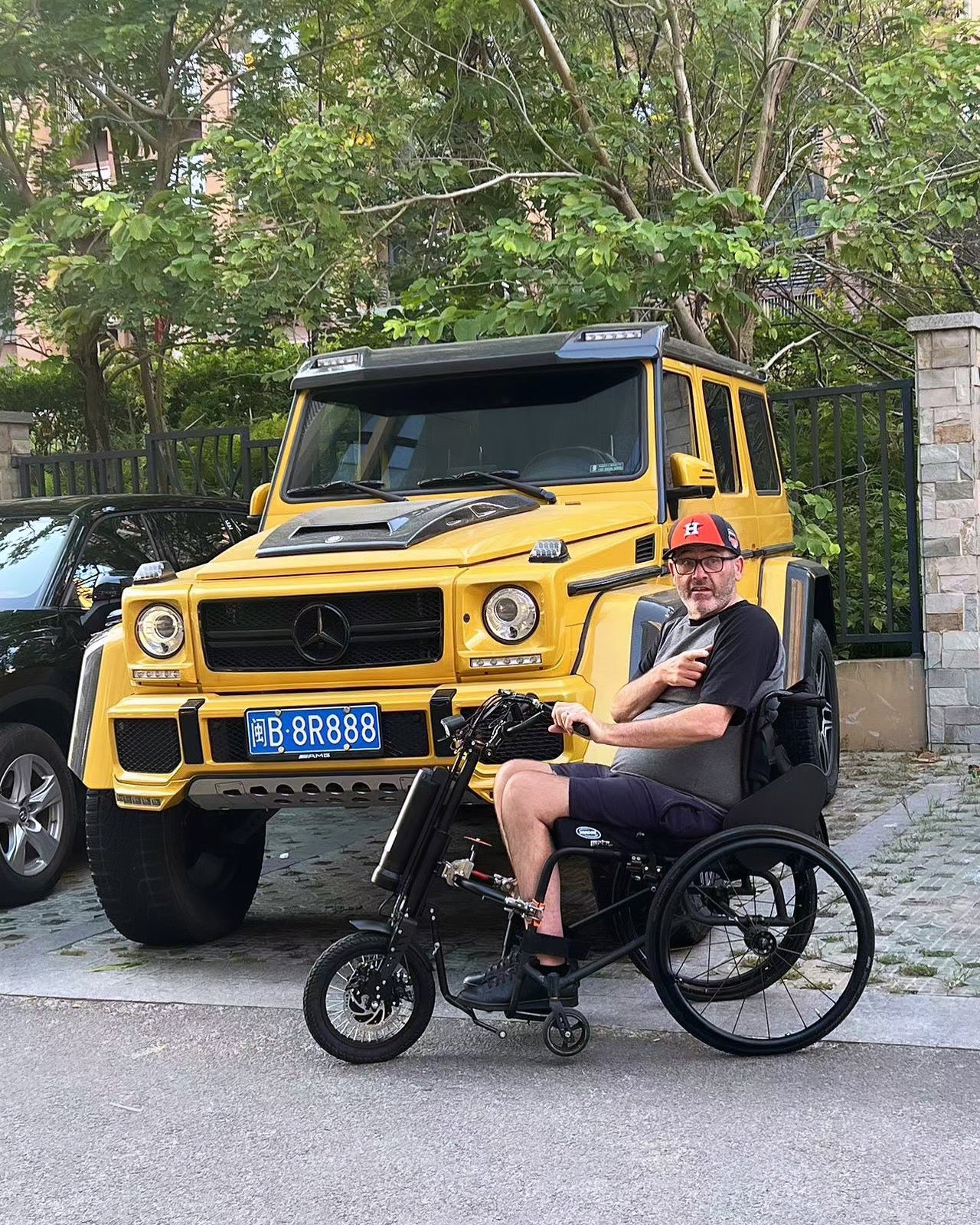  power assist wheelchair attachment G Wagon